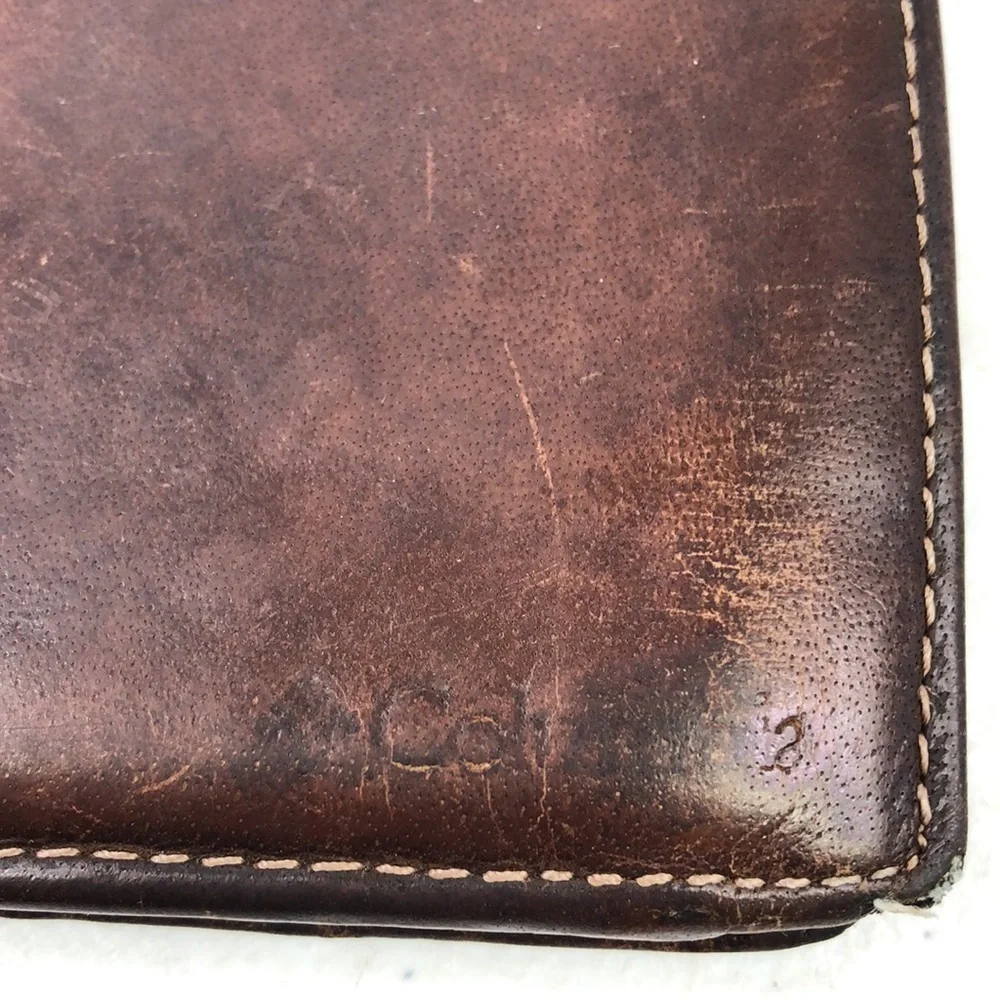 Columbia Brown Bifold Leather Wallet
